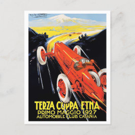 1927年Etnaカップグランプリヴィンテージレース ポストカード