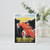 1927年Etnaカップグランプリヴィンテージレース ポストカード (スタンド正面)