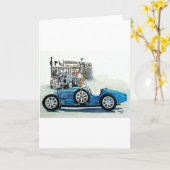 1927 35Cレーサー カード (黄色い花)