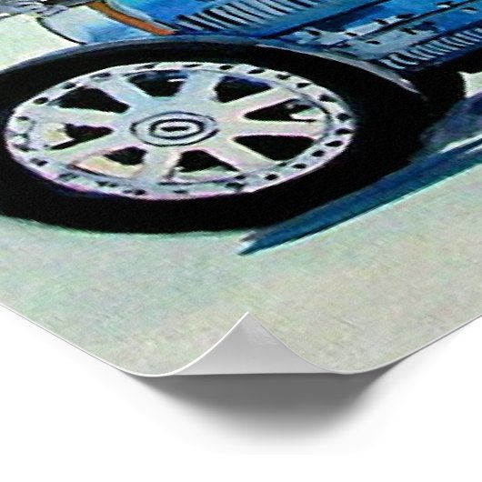 1927 35cレーサー ポスター (角)