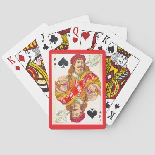 "1927 Dutch Spade" トランプ (裏面)