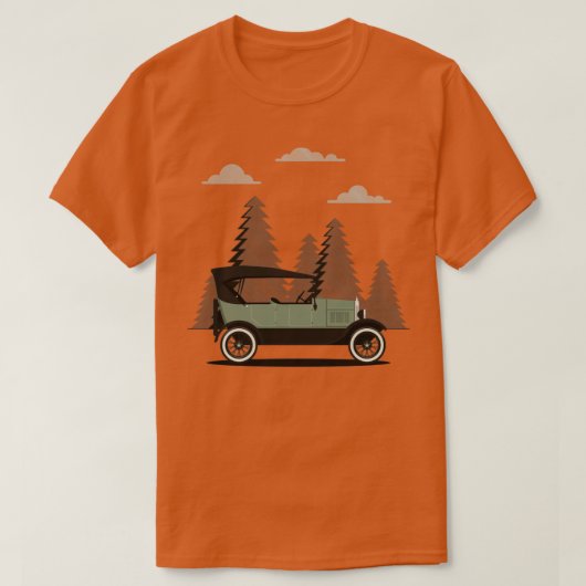 1927 ModelTツーリング Tシャツ (デザイン正面)