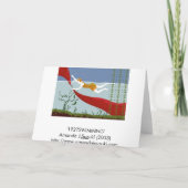 1927SWIMMING カード (裏面)