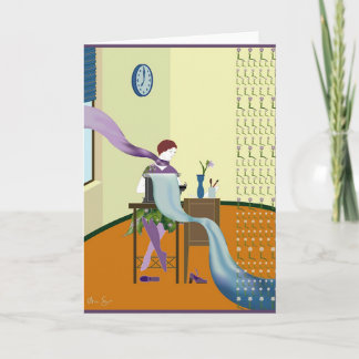 「1927TYPEWRITING」挨拶状 カード