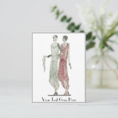 1928フラッパーファッション ポストカード (スタンド正面)
