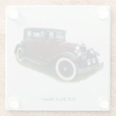 1928ブイックマスターガラスコースター ガラスコースター (裏面)