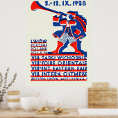 1928ラウオ東国際的フェア ポスター (キッチン)