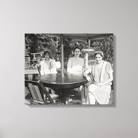 1928年の夏の日 キャンバスプリント (正面)