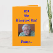 1928年はとても良い年でした！ カード (正面)