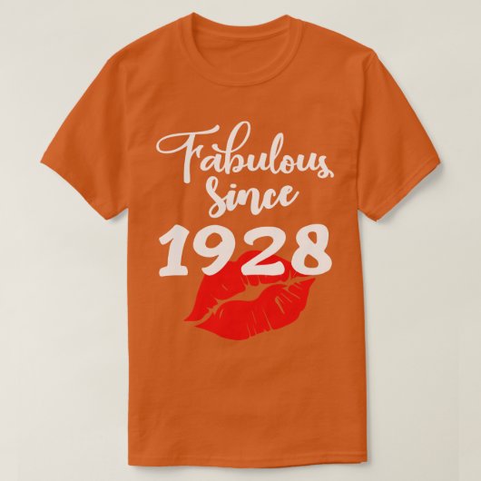 1928年以来の素晴らしい Tシャツ (デザイン正面)