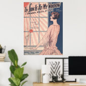 1928日は私の窓にある ポスター (ホームオフィス)