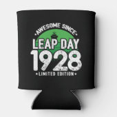 1928素晴らし年閏年日以後2月29誕生日 缶クーラー (裏面)