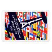 1928航空国際的ショー マグネット (横)