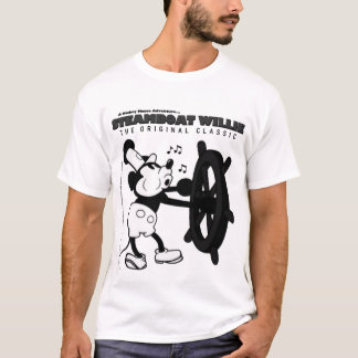 1928 スチームボートウィリーTシャツ Tシャツ
