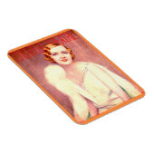 1928 Ziegfeld Theater program cover Marilyn Mille マグネット (右側)