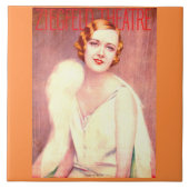 1928 Ziegfeld Theater program cover Marilyn Miller タイル (正面)