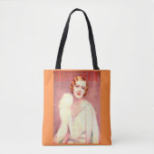 1928 Ziegfeld Theater program cover Marilyn Miller トートバッグ (正面)
