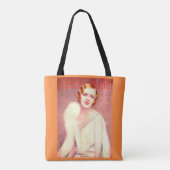 1928 Ziegfeld Theater program cover Marilyn Miller トートバッグ (裏面)