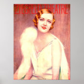 1928 Ziegfeld Theater program cover Marilyn Miller ポスター (正面)