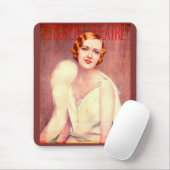 1928 Ziegfeld Theater program cover Marilyn Miller マウスパッド (マウス)