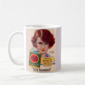 1929の幸運な殴打の広告 コーヒーマグカップ (左)