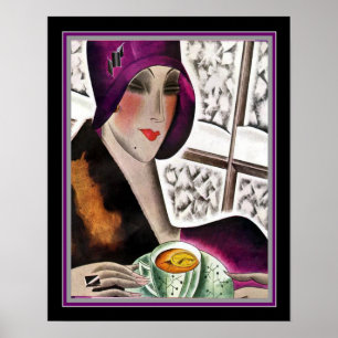 1929アールデコプリントby Helen Dryden 16 x 20 ポスター