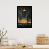 1929ニューヨークセントラル建物 ポスター (キッチン)