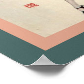 1929ヴィーペアシェンヌアールデコ ポスター (角)