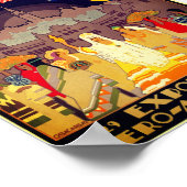 1929年のイベロアメリカ博覧会のポスター ポスター (角)