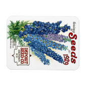 1929年のヴィンテージフローラの種子カタログ マグネット (横)