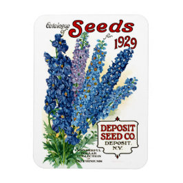 1929年のヴィンテージフローラの種子カタログ マグネット