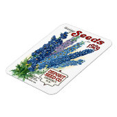 1929年のヴィンテージフローラの種子カタログ マグネット (左側)