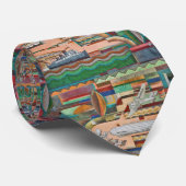 1929年のDecoの交通機関の壁画 ネクタイ (ロール)