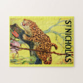 1929年セントニコラス誌カバーヒョウ ジグソーパズル (横)