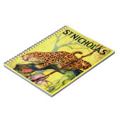 1929年セントニコラス誌カバーヒョウ ノートブック (左側)