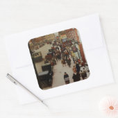 1929年ブルックリンのキングスハイウェイ スクエアシール (封筒)