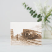 1929年列車事故 ポストカード (スタンド正面)