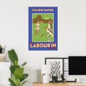 1929年労働党選挙ポスター イギリス ポスター (ホームオフィス)