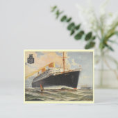 1929年「ブレーメン」 ポストカード (スタンド正面)