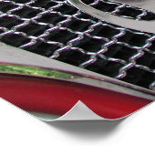 1929 Alfa Romeo 1750ロードスター ポスター (角)