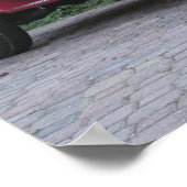 1929 Alfa Romeo 1750ロードスター ポスター (角)