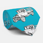 1929 chevyトラック1トン杭体イラストレーション ネクタイ (ロール)