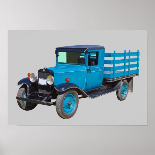 1929 Chevy 1トンステーキ体トラック ポスター (正面)