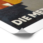 1929 SWITZERICH Metropolis旅行ポスター ポスター (角)