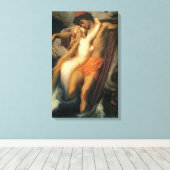 192.漁師とサイレン（フレデリック・レイトン著） キャンバスプリント (インサイチュ (ウッドフロア))