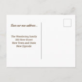 1930おもしろい年代のヒルビリー・カップルの動きの発表 ポストカード (裏面)