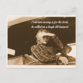 1930おもしろい年代のヒルビリー・カップルの動きの発表 ポストカード (正面)