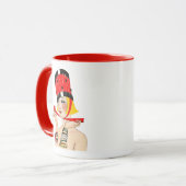 1930のイラストレーションMug マグカップ (正面左)
