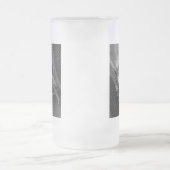 1930のロードスターグレースケール フロストグラスビールジョッキ (中央)