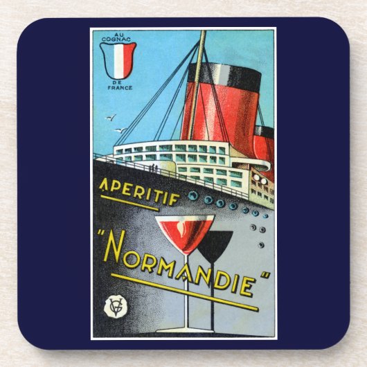 1930アペリフランスのフ・ノルマンディー コースター (正面)